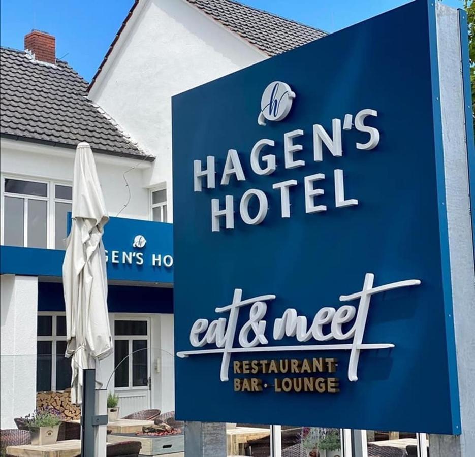 Hagen'S Hotel "Eat & Meet" Restaurant Bar Lounge Haren Exteriér fotografie